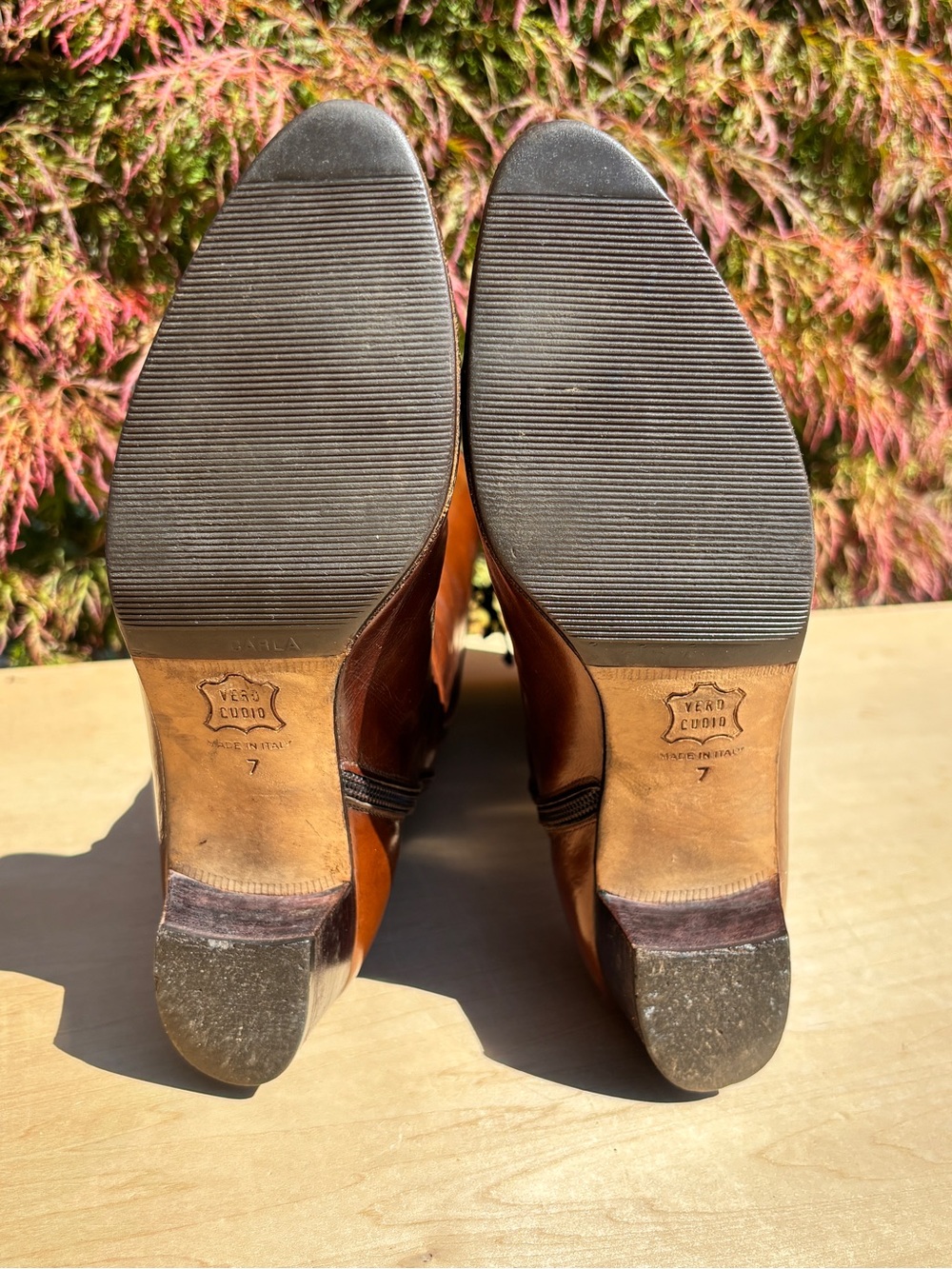 Vintage Salvatore Ferragamo For Saks Fifth Avenue Leather Boots Size 7 AAA - Picture 9 of 13
